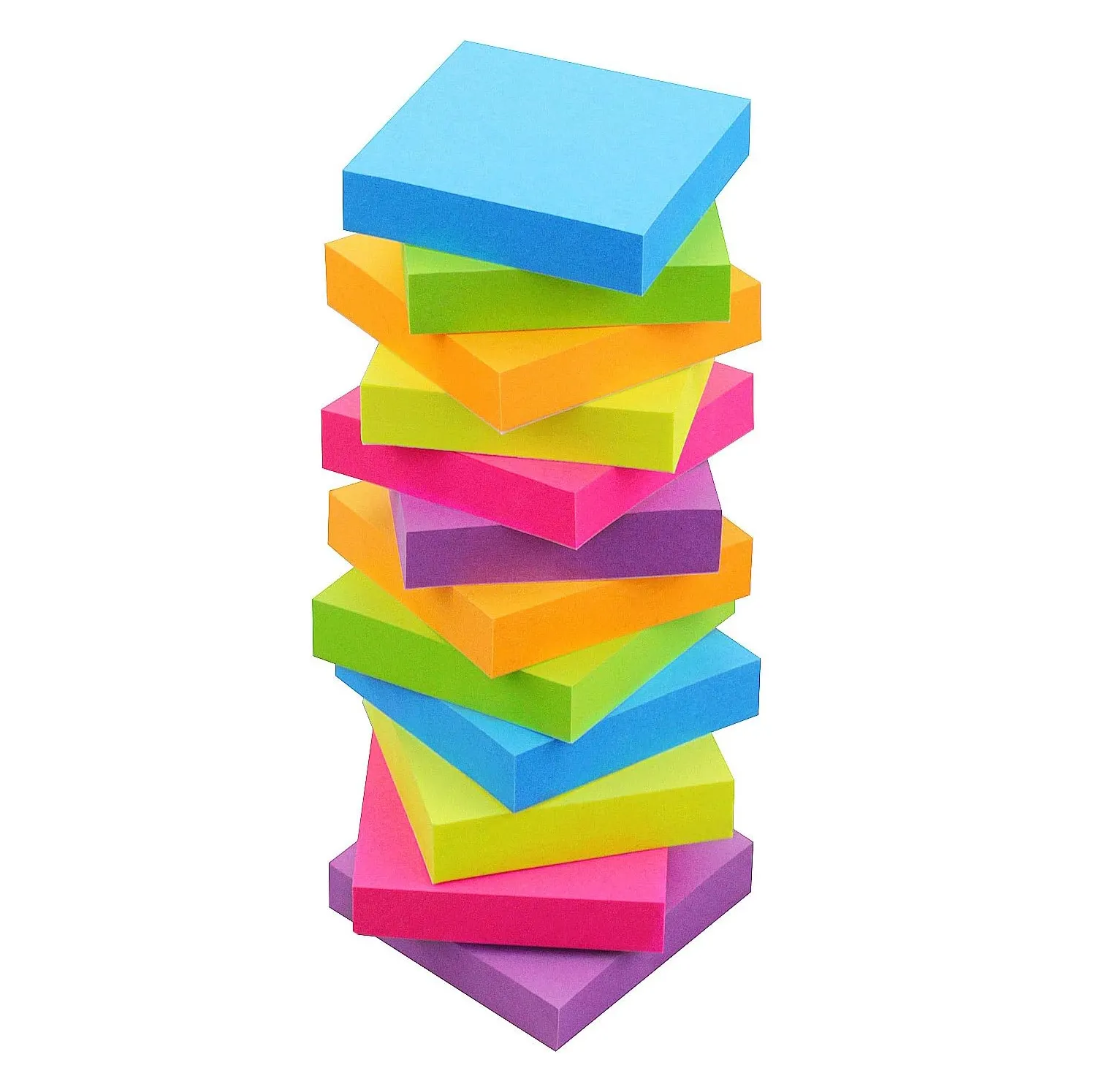 Nuovi adesivi di carta blocchi per Memo personalizzati Logo privato con lettere a basso costo all'ingrosso note adesive di carta