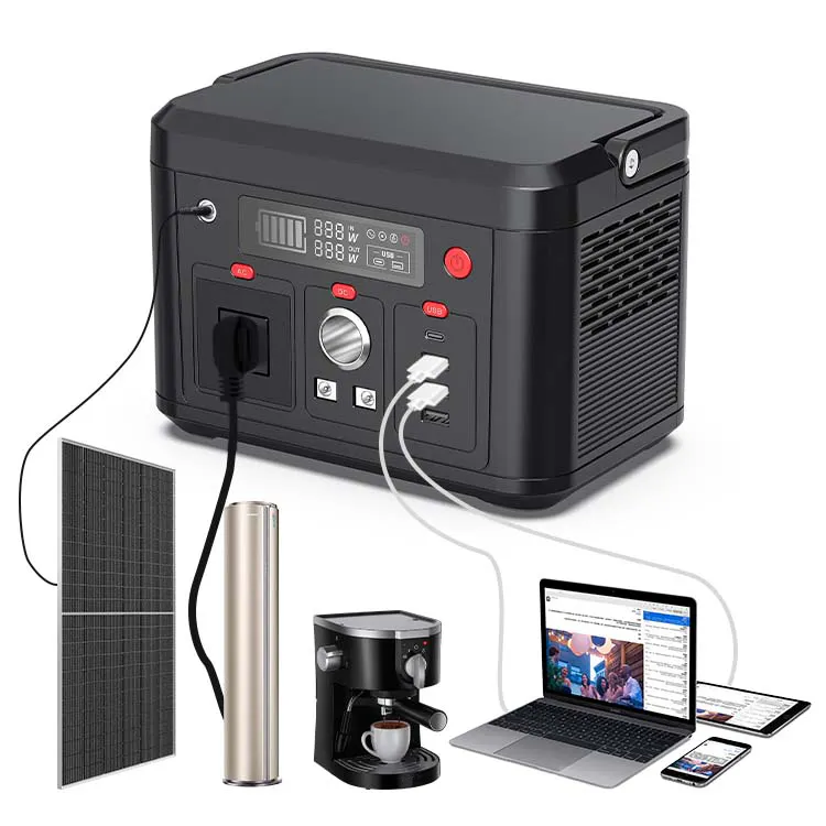 Cheap 300W Outdoor Camping Solar Generator Power Station Portable Lithium Battery Power Station