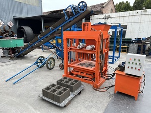 ファクトリーダイレクト4-40自動生産ラインPLCコントロールボックス油圧シリンダー自動ブロック成形機 - Product Image 4