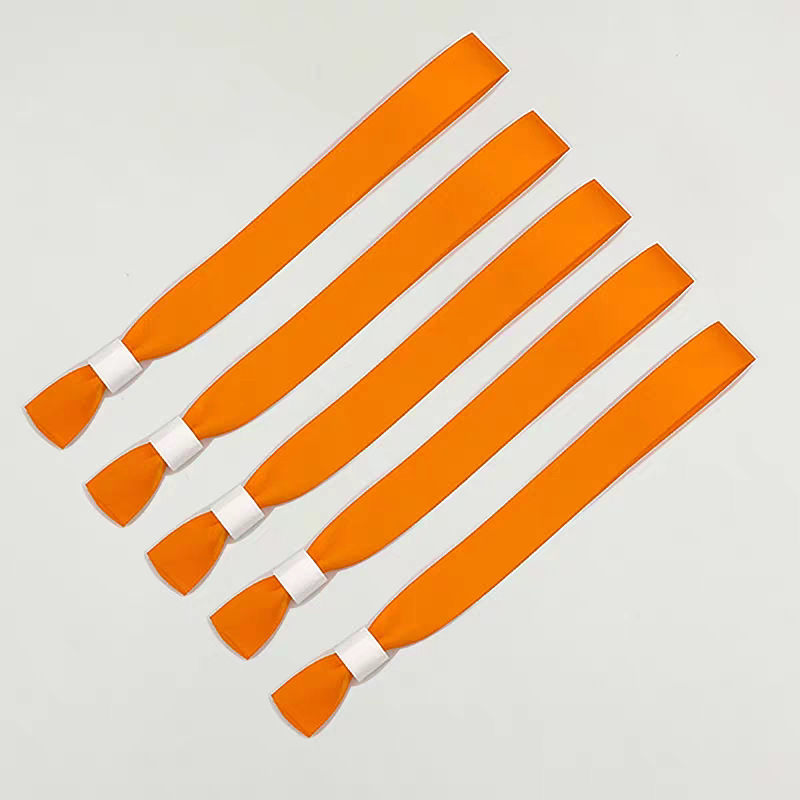ruban de bracelet orange coloré 1,5 cm * 17,5 cm