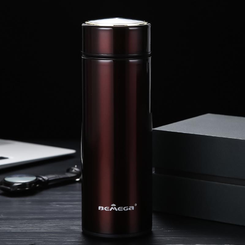 316 stainless steel thermos (burgundy)