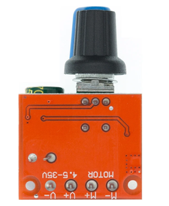 Mini 5A 10A 90W PWM 12V DC modulo regolatore di velocità del motore DC-DC 4.5V-35V regolatore regolabile interruttore regolatore di controllo 24V - Product Image 5