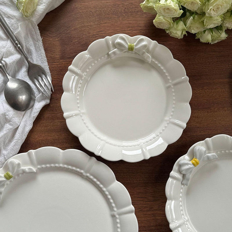 จานสีเขียวขนาด20*3ซม