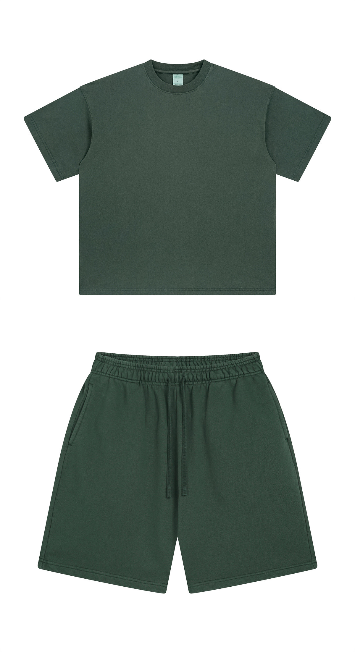 Washed Mori Green