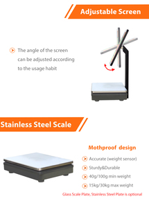 ZHONGJI Windows10 sistema Pos con Scanner tutto in uno sistema Pos inventario e registratore di cassa macchina per la bilancia del negozio di alimentari - Product Image 5