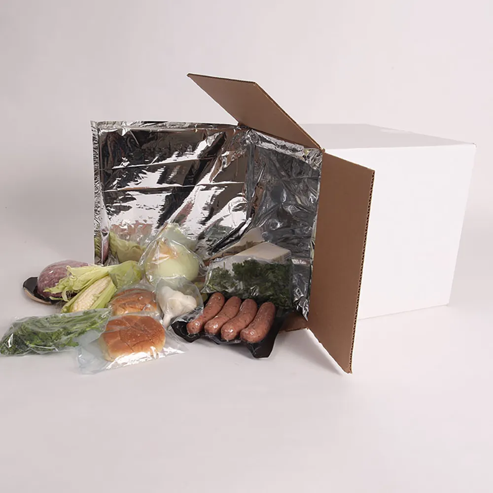 Custom Recyclable Thermal Box Panels Insulated Box Liners For 48-72 Hours Protection For Medical Food Transport