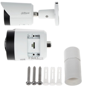 Telecamera IP con microfono integrato Dahua IPC-HFW2439S-SA-LED-S2 4MP 24 ore telecamera Bullet WDR IP67 a colori - Product Image 4