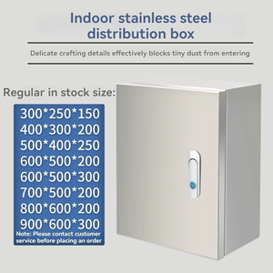 Indoor Stainless Steel 304 Base <strong>Box</strong> Switchgear Control <strong>Box</strong>, Indoor 201 Button Instrument <strong>Box</strong>, Weak Current Wiring <strong>Box</strong> - Product Image 4