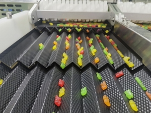 自动糖果计数灌装封盖机鱼籽软糖口香糖枣瓶计数机生产线 - Product Image 4