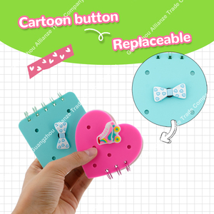 Quaderno a bobina morbida a 4 stile con copertina quadrata e rotonda rilegata a spirale in pelle e carta per regali o diario usa graziosi Mini taccuini - Product Image 3