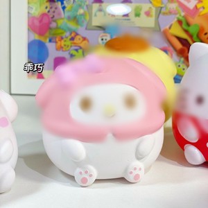本物のメッシュバッグパッキングサンリオスローリバウンドピンチおもちゃシナモンドッグクロミEVAスローリバウンド通気減圧おもちゃ