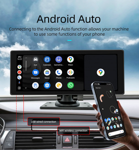 10,26 "Android 13 Autoradio Display Portable Carplay Android Auto 4 + 64G/2 + 32G GPS WIFI BT FM Radio Soporte 1080P Cámara - Product Image 2