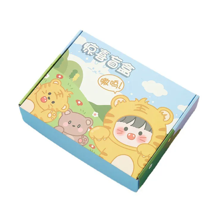 Wholesale Eco Stationery Packing Box Corrugated Paper Boxes Gift Mailing Packaging Box for Kids