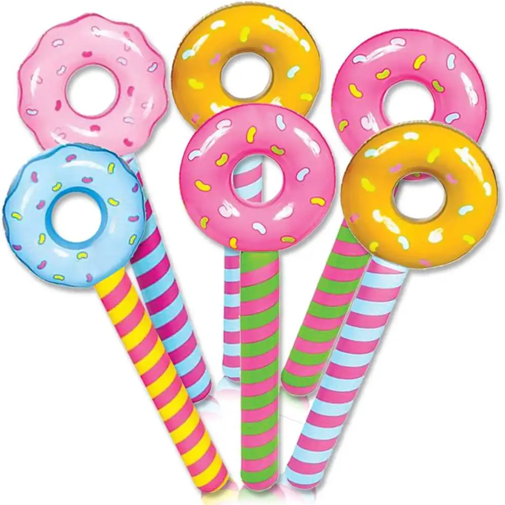 Fabrik preis Aufblasbares Spielzeug von Donut Candy Shaped Ballon Party Dressing Brinquedo Inflavel Infantil