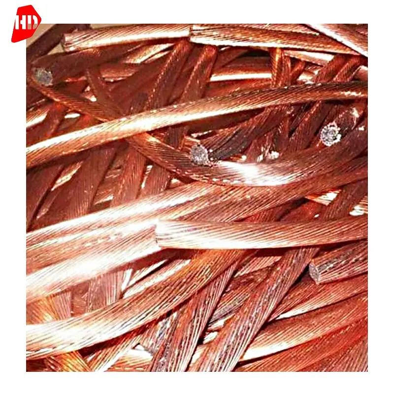 Alambre de cobre de alta pureza Chatarra/lingote de cobre/Chatarra Precio de cobre 99.99% a bajo precio Listo ahora