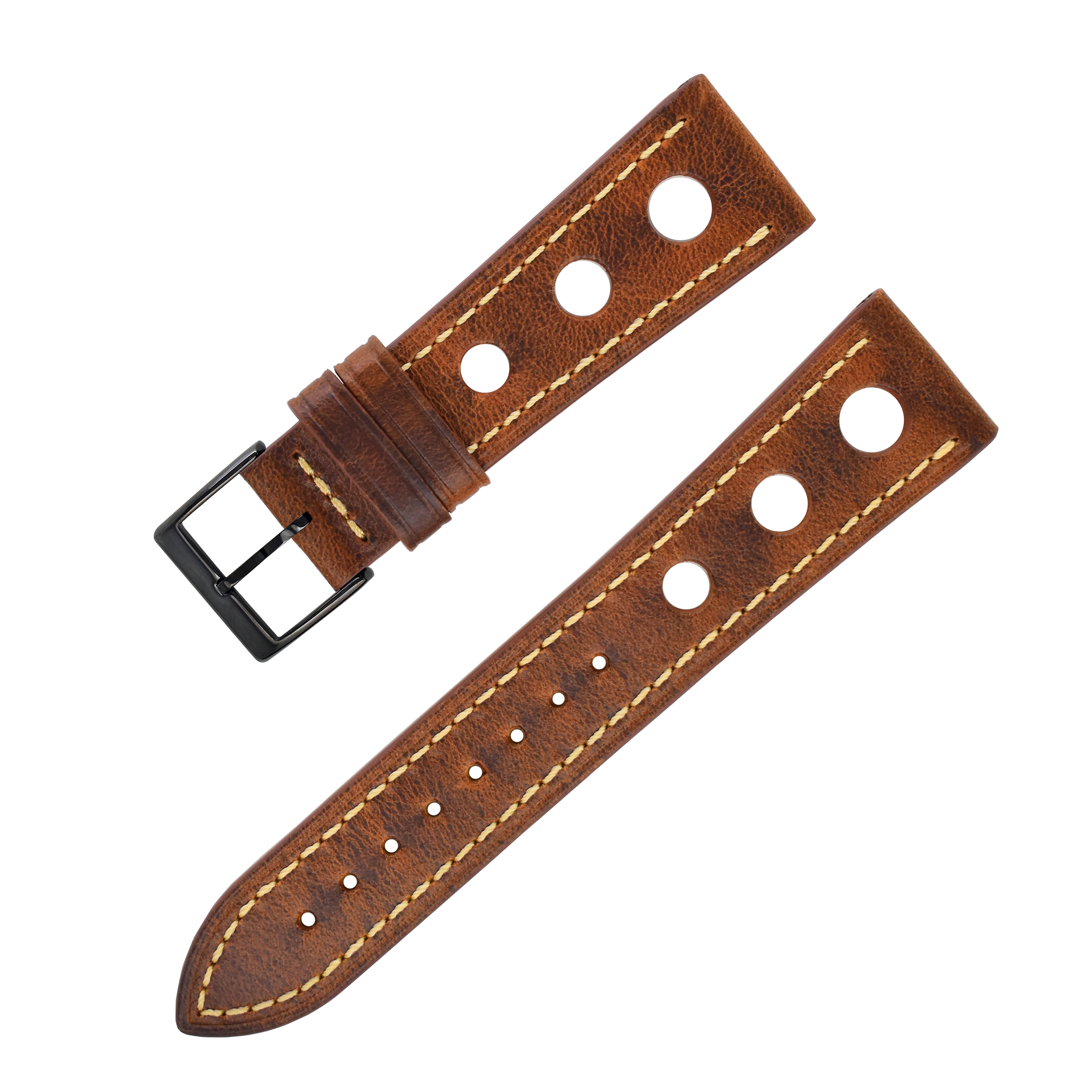 Jaune Marron-boucle noire #391