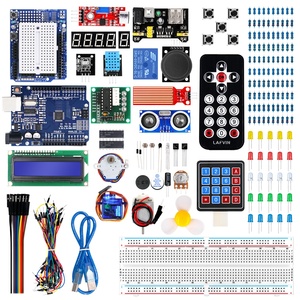 Das LAFVIN Super Learning Kit enthält ch340g r3 , Bread board , SG90 , 1602 IIC , Jumper Wire mit Tutorial für Arduino UNO SET R3