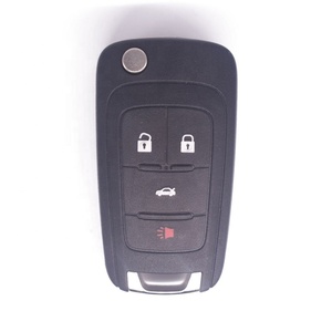 433MHz ID46チップ、FCCID OHT01060512、13501259を備えたカマロソニックトランスミッターエントリー用のOEMシボレースマートフリップリモートカーキーフォブ - Product Image 1