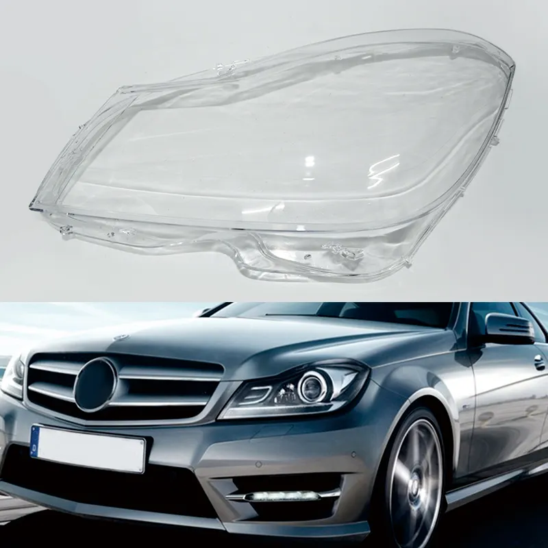 Для Mercedes Benz E class w204 крышка объектива фары замена стекла w204 стекло 2048203539