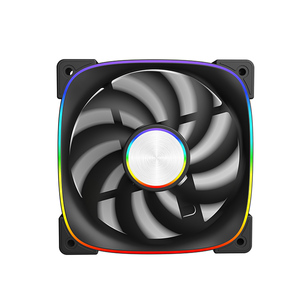 Novo Design 120mm Ventilador De Refrigeração 4pin <span class=keywords><strong>PWM</strong></span> ARGB Computador Caso Cooler Rgb Ar PC Ventilador