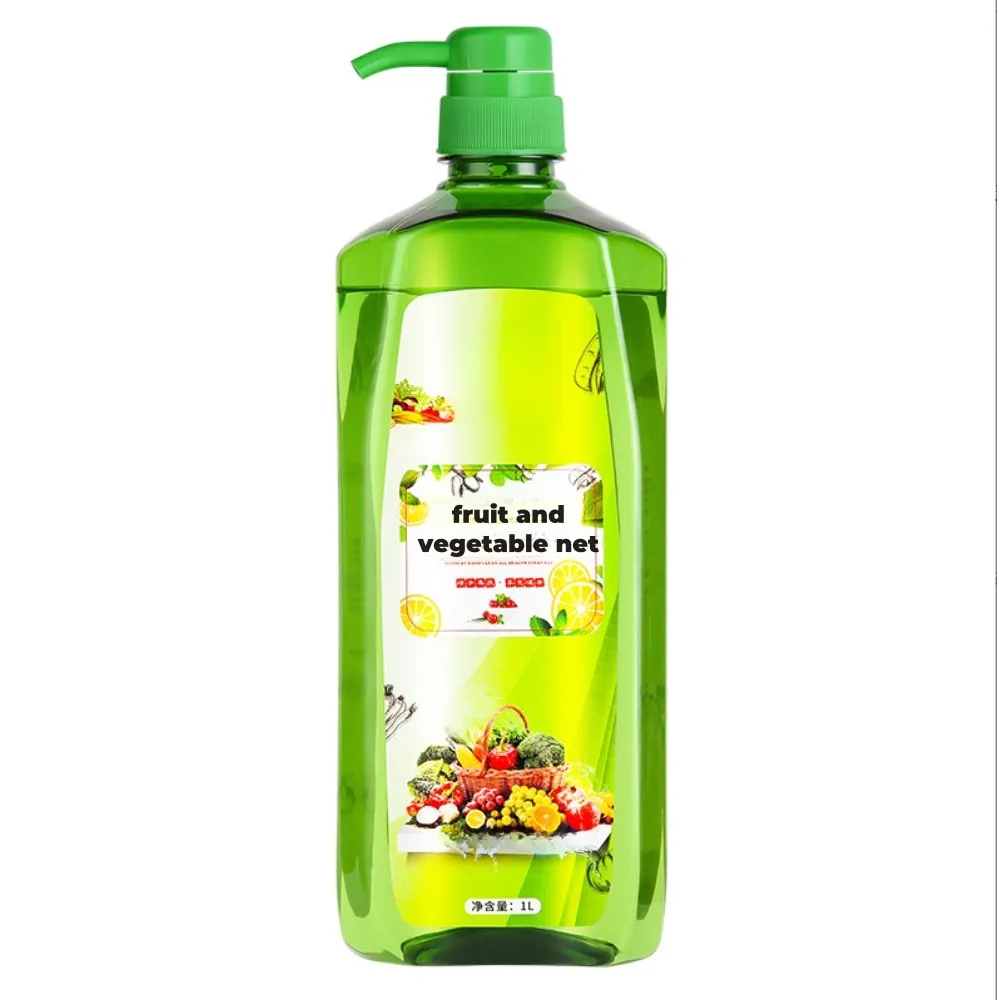 Bulaşık sıvı plastik şişe 750g özü mineral tuzları ve aloe vera çevre dostu çanak yıkama deterjanı sabun