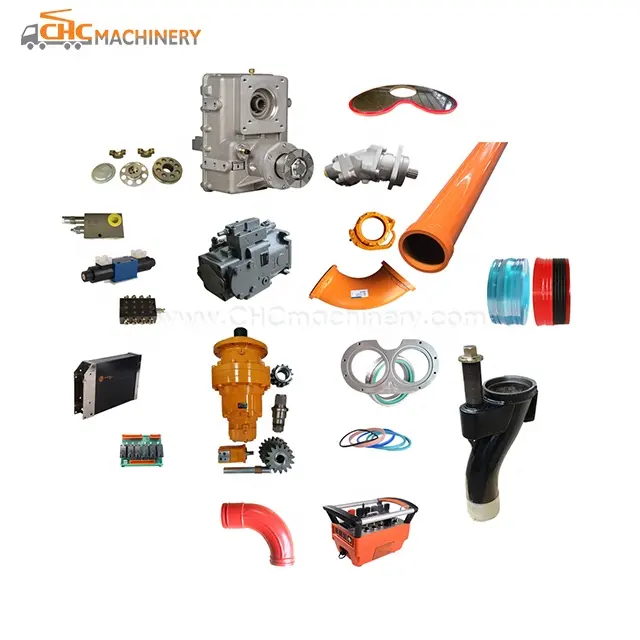 Construction Machinery Concrete Pump Parts For Sany And Zoomlion Spare Parts