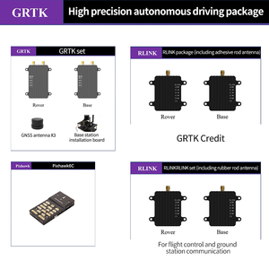 デュアルアンテナ指向性Ardupilot PX4ネイティブサポートを備えたGRTK Beidou GPS電子モジュールのセンチメートルレベルの位置決め - Product Image 6