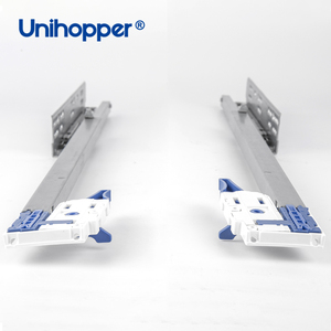Unihopper 3D Hidden 2 Fold Drawer Slide Canal telescópico Cajones Guías Undermount Oculto Cajón Slides - Product Image 5