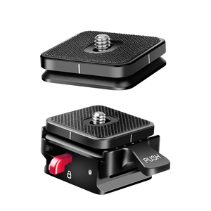 Tutuşunu alüminyum alaşım kamera yatağı adaptörü hızlı Tr montaj aksesuar için uygun kamera hızlı montaj - Product Image 5