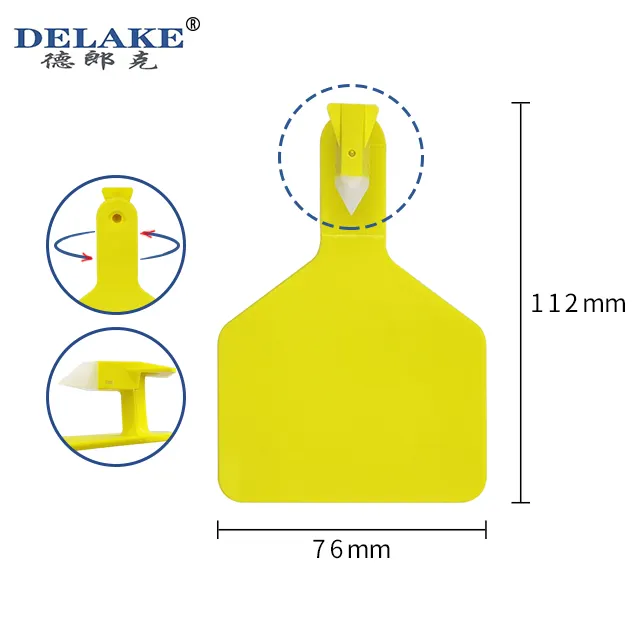 Cina produttore di marchi auricolari professionali Delake bestiame animale maiale capra pecora bovini mucca marchi auricolari