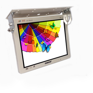 QZ-1501 2AV DC12V 24V 4:3 15 Zoll Lcd Digital Screen Auto Decken halterung Monitor Bus Lcd Tv av Eingang - Product Image 1