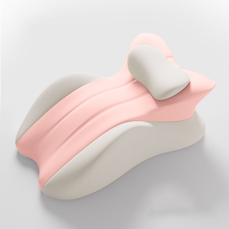 Oreiller rose multifonctionnel