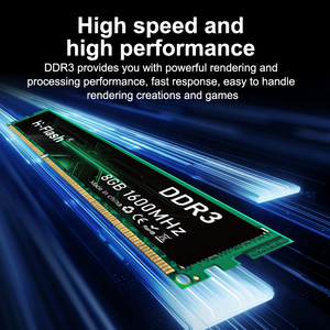 Stock de fábrica RAM DDR3 de alto rendimiento 4GB 8GB RAM 1600MHz 1333MHz para memoria de juegos de computadora de escritorio