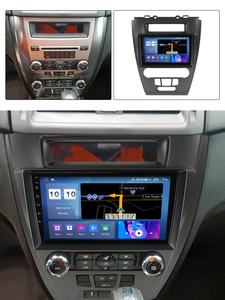 Mekede Android 11 2DIN汽车音响系统，适用于福特融合2010 IPS DSP <span class=keywords><strong>RDS</strong></span> 4G WIFI收音机GPS导航车载视频DVD播放器