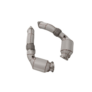 YT for BMW X5/X6/735/740 with 3.0T Engine High-efficiency <strong>Headers</strong> with Flared Interfaces Heat Insulation and OPF - Product Image 1
