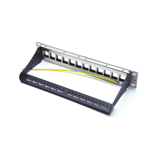 Panel de parche tipo blanco, MT-4204, 19 pulgadas, 12, 24 puertos, 1u - Product Image 2