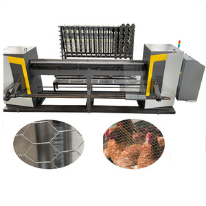 China Factory CNC Reverse <strong>Hexagonal</strong> <strong>Wire</strong> Mesh <strong>Netting</strong> <strong>Machine</strong> with PLC Core Components - Product Image 1