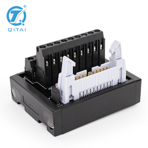 QMT010 Terminal Block <strong>Module</strong> NPN/PNP 1A DC24V 16 Bit <strong>Input</strong> <strong>Output</strong> Terminal Block PLC <strong>Relay</strong> Terminal Station With LED Light - Product Image 2