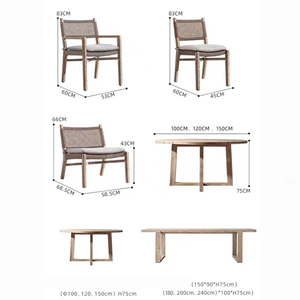 Eco-friendly Acacia Teak Solid F-<strong>S</strong>-C All Weather Use Wood Outdoor Dining <strong>Set</strong> Patio <strong>Set</strong> Dining <strong>Table</strong> and Chair <strong>Set</strong> - Product Image 5