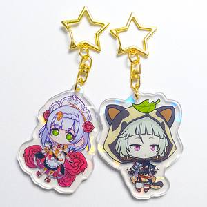 Móc Khóa Acrylic Hoạt Hình Trong Suốt Quyến Rũ In Hai Mặt Tùy Chỉnh Để Khuyến Mãi Quà Tặng - Product Image 2