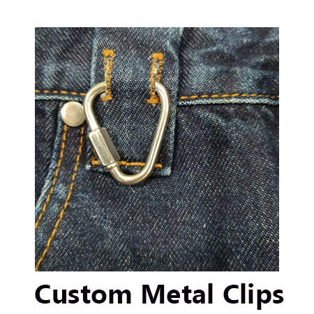 custom metal clips
