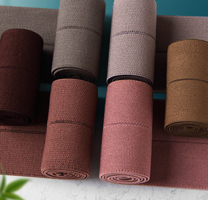服装偏置弹性织带的松紧带上的6厘米宽弹性折叠 - Product Image 2