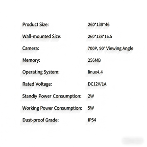 نظام اتصال داخلي بالفيديو للشقق متعددة الوحدات عالي التقنية يدعم تطبيق UIOT الذكي للهواتف المحمولة بنظامي iOS/Android للاتصال عن بعد وفتح الأبواب - Product Image 6