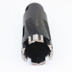 JDK 1-3/8 "บิตแกนแห้งเหล็กความเร็วสูงสำหรับ M14แกรนิตสูญญากาศแบบเกลียว5/8-11พร้อมรูเจาะขนาด5มม. 6มม. 8มม. 10มม. - Product Image 1