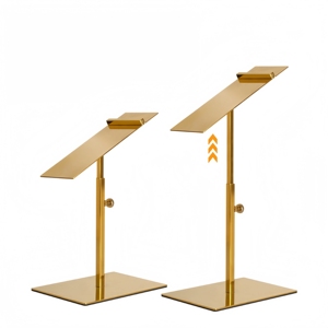 Giày hiển thị đứng, có thể điều chỉnh cửa hàng giày hiển thị đứng, giày thép không gỉ - Product Image 2