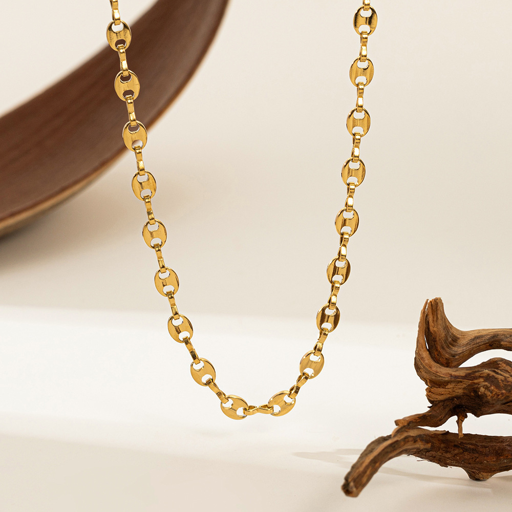 Collier Nez de Cochon Or