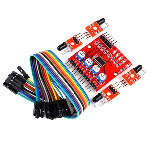 LM393 4-poliges IR-Flammen erkennungs sensor modul Brandmelder-Diy-Kit für Bildungs-und Hersteller platinen - Product Image 1
