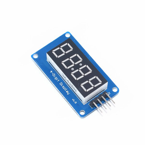 1pcs <strong>TM1637</strong> 4 Bits Digital LED Display Module 7 Segment 0.36Inch Clock RED Anode Tube Four Serial Driver Board Pack - Product Image 2