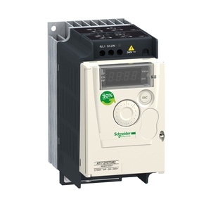 Schneide-r Altivar 12 Single-phase Converter 0.55kW Motor <strong>Speed</strong> <strong>Controller</strong> 200-240V Small Pump Frequency Drive ATV12H055M2 - Product Image 1