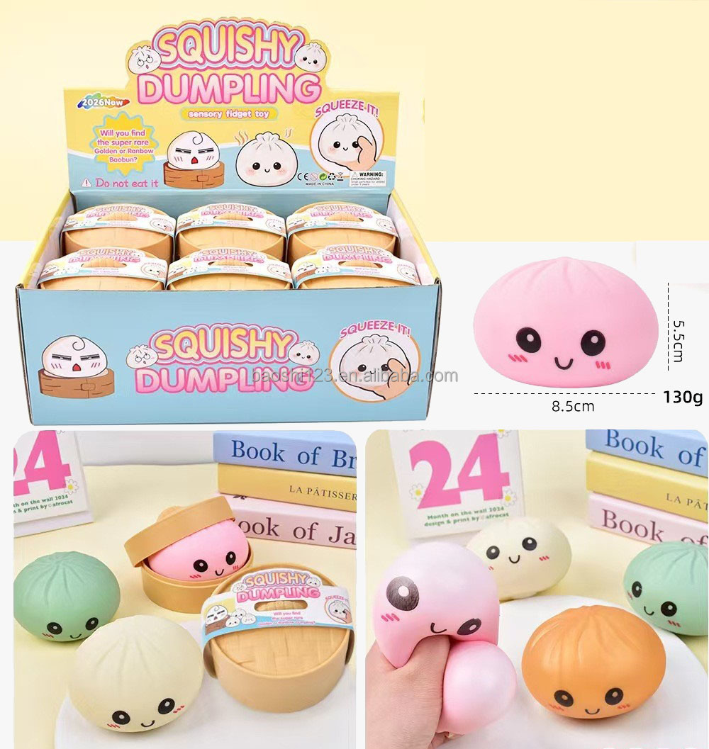 (8.5*5.5cm)Steamer Buns with Facial Expressions